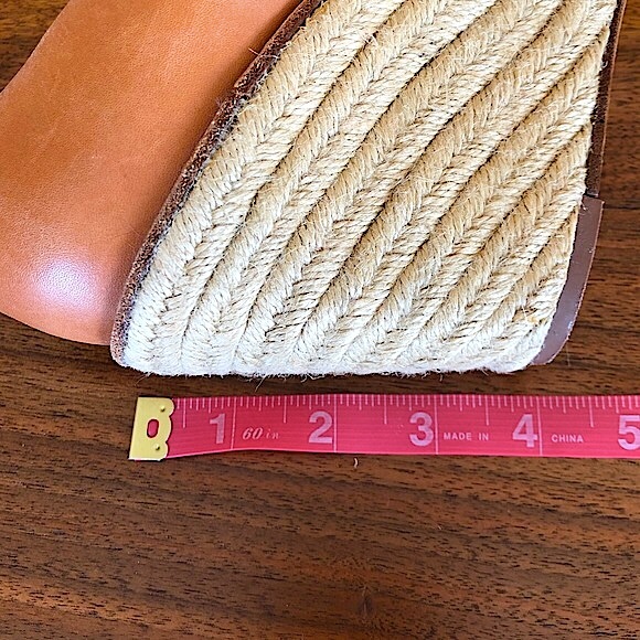 ❌SOLD❌ Michael KORS Sandals, Leather Open Toe ESPADRILLE! - Picture 13 of 16